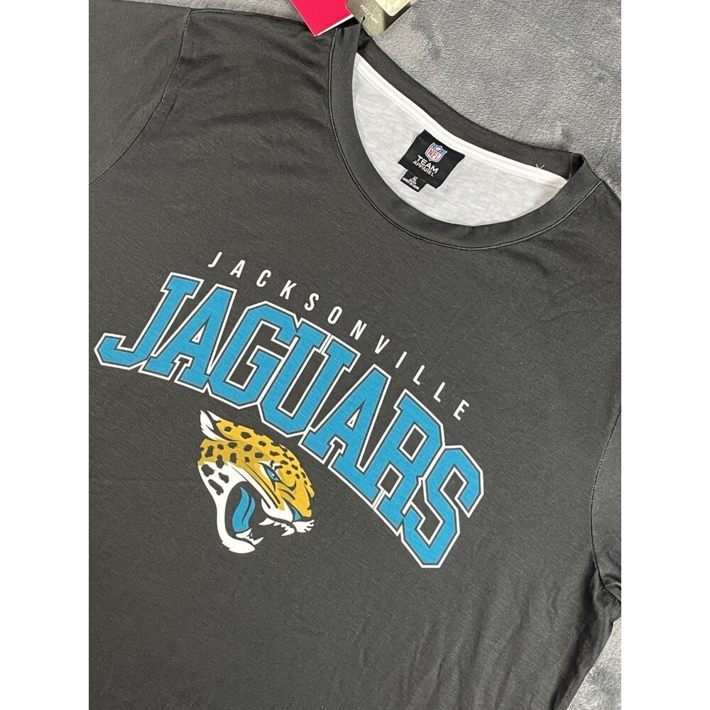 Jacksonville Jaguars NFL Team Apparel Graphic Print T Shirt Men's XL